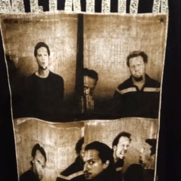 Vintage Metallica Band Black T Shirt - Picture 3 of 6